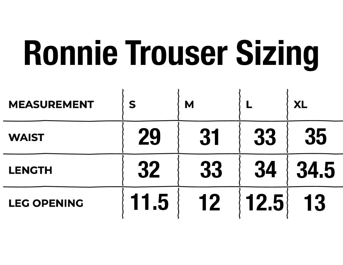 ronnie/trousers