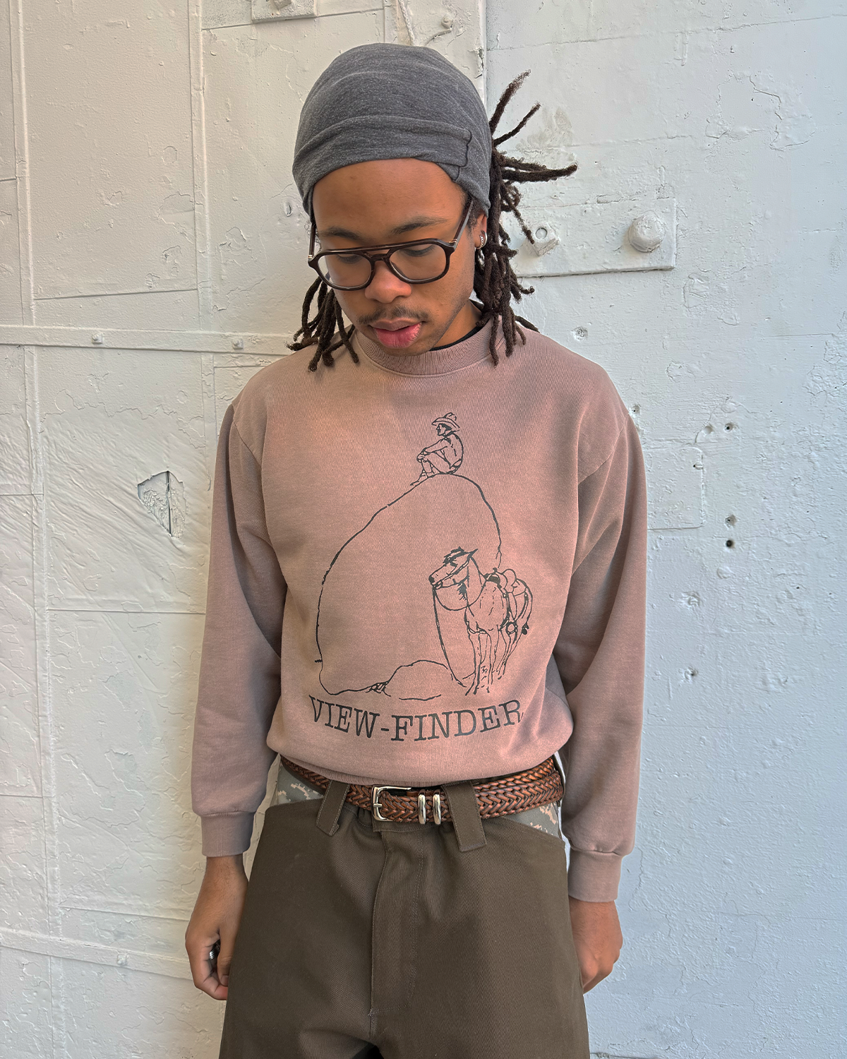 cowboy Made-in-USA crewneck sample