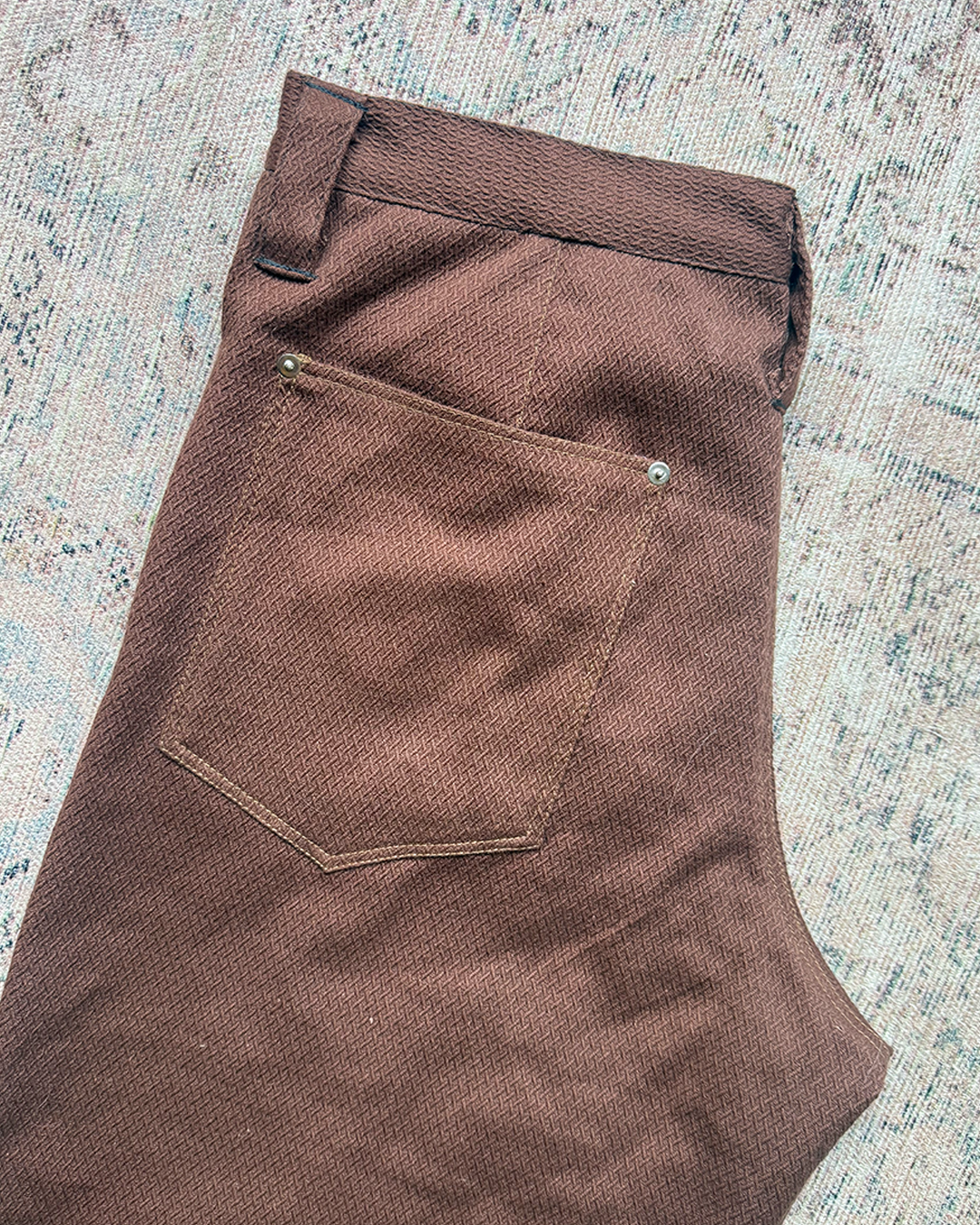 'double weave' below-knee shorts