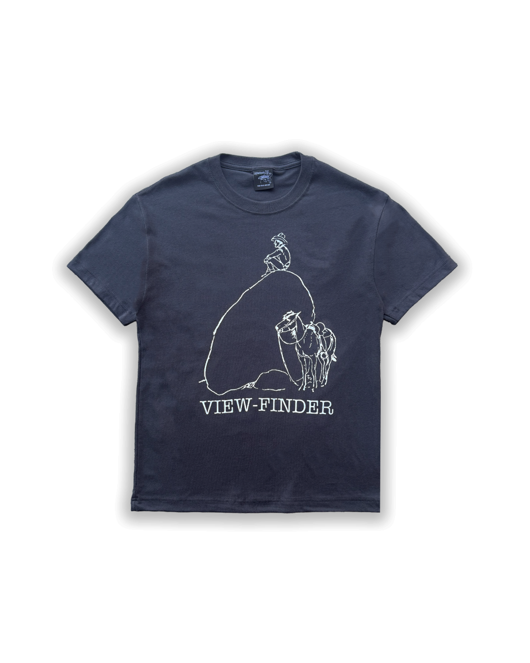 'cowboy' tee (ash)