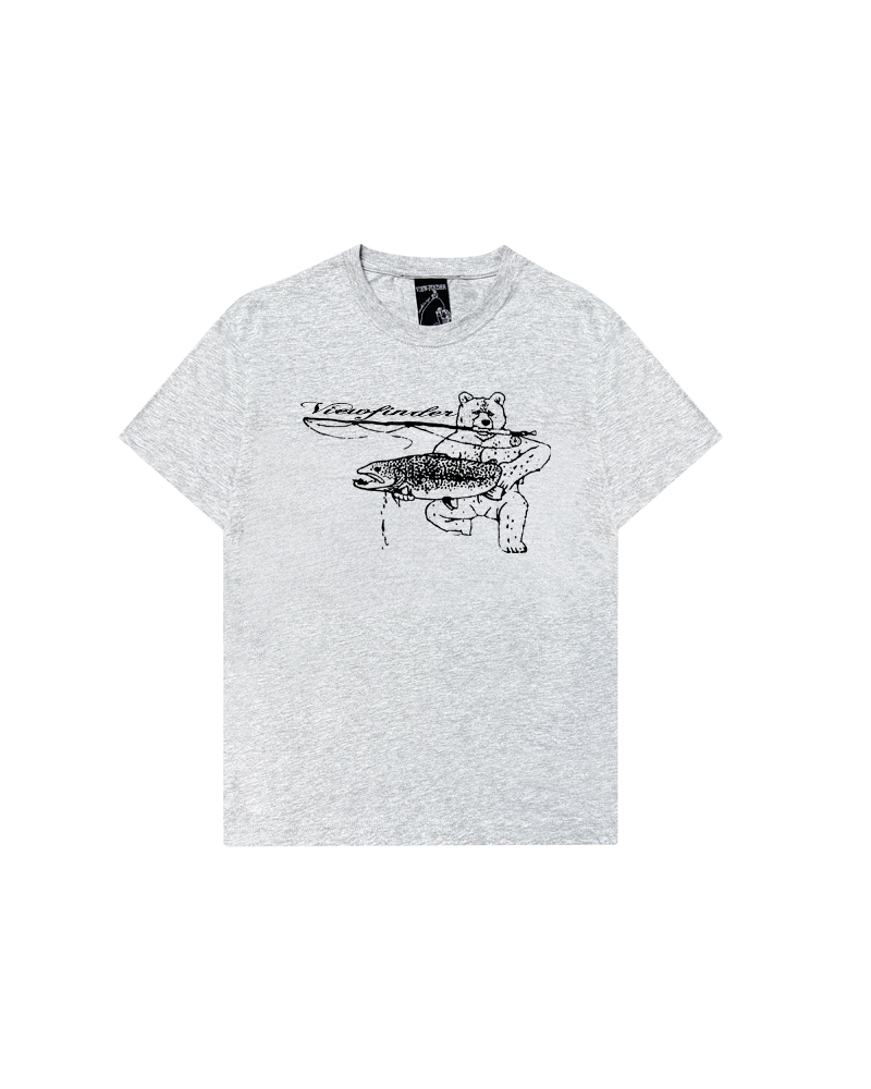 'barrel fishing' tee (heather grey)