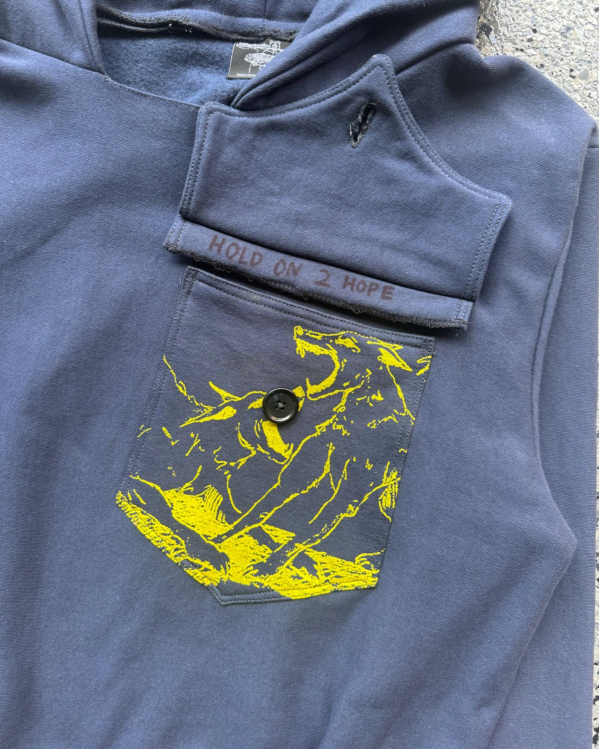 CHEST FLAP HOODIE