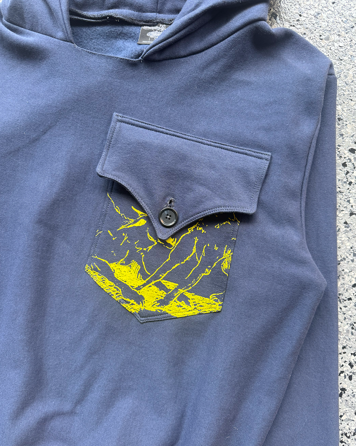 CHEST FLAP HOODIE