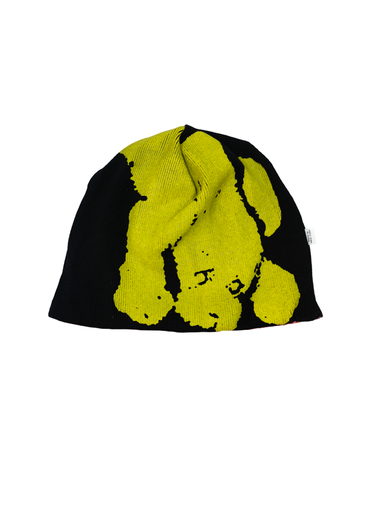 reversible nantucket loop beanie (made in studio)