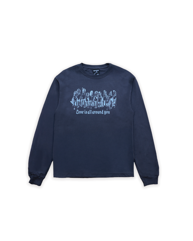 love, longsleeve (gris)