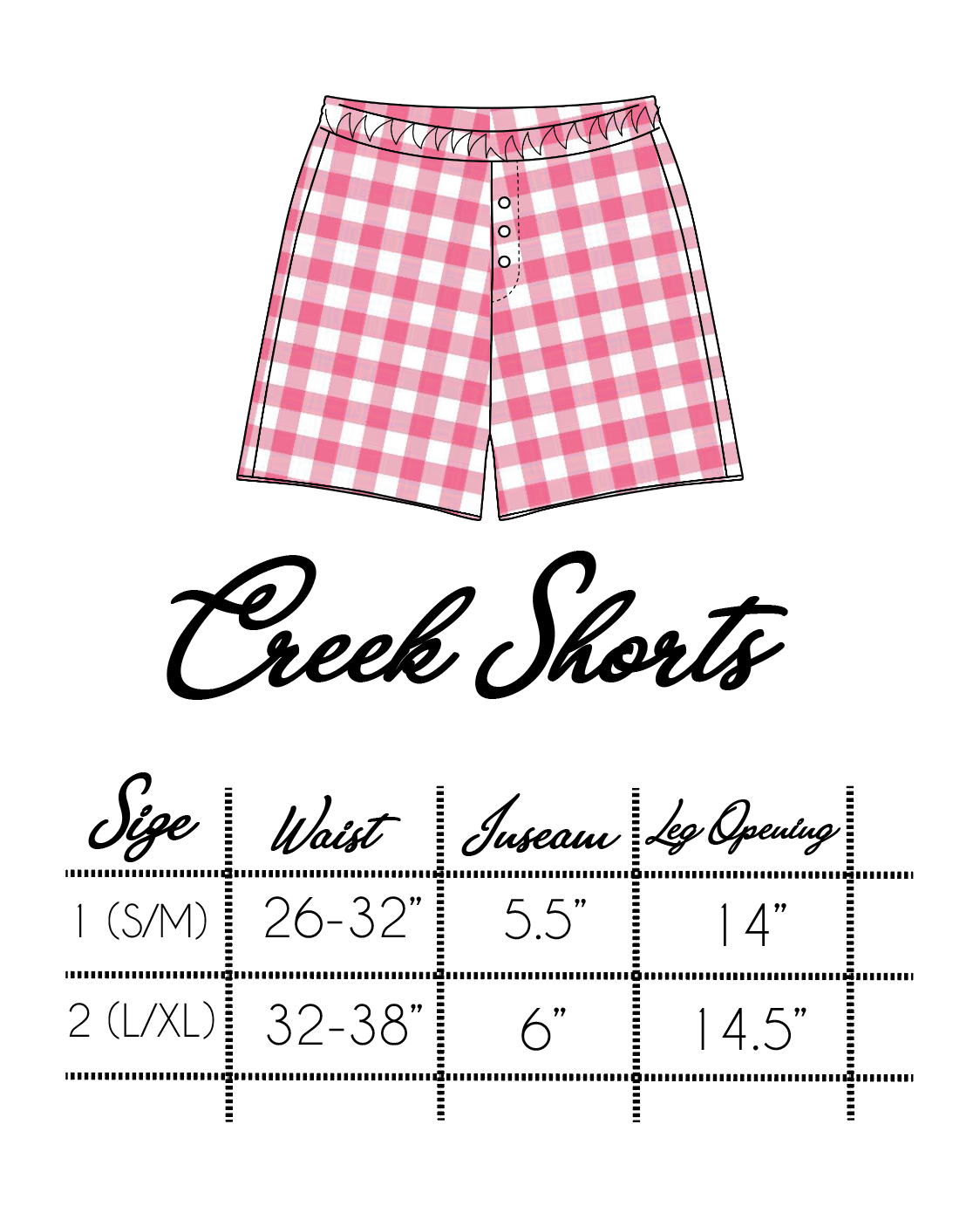 creek shorts