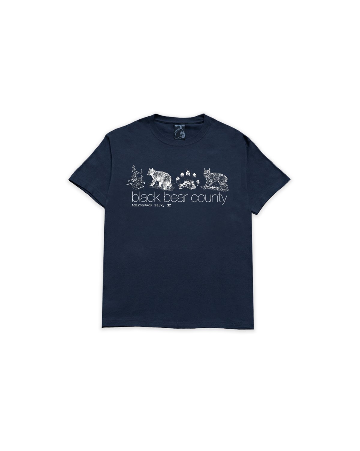 'black bear county' tee (crude)