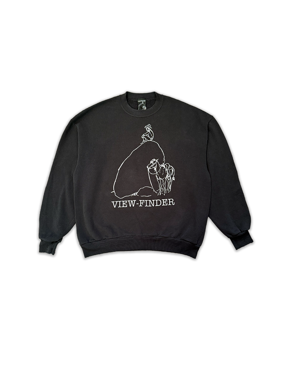 'cowboy' crewneck (black)