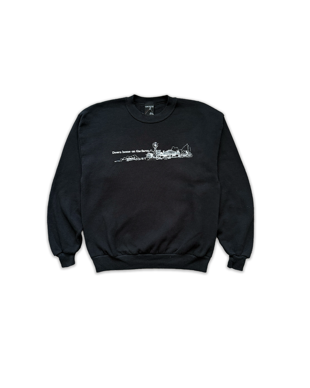 'farm' crewneck (black)