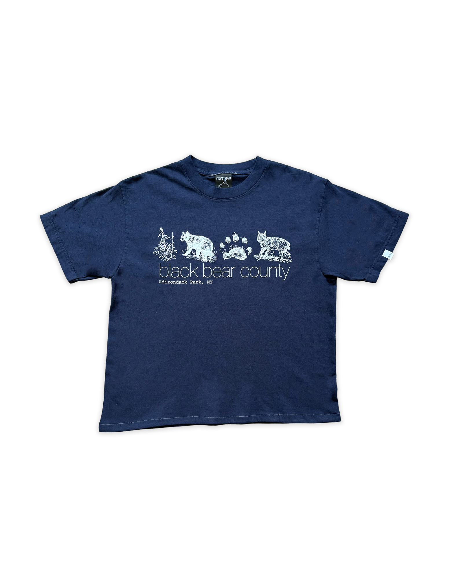 'black bear county' tee navy