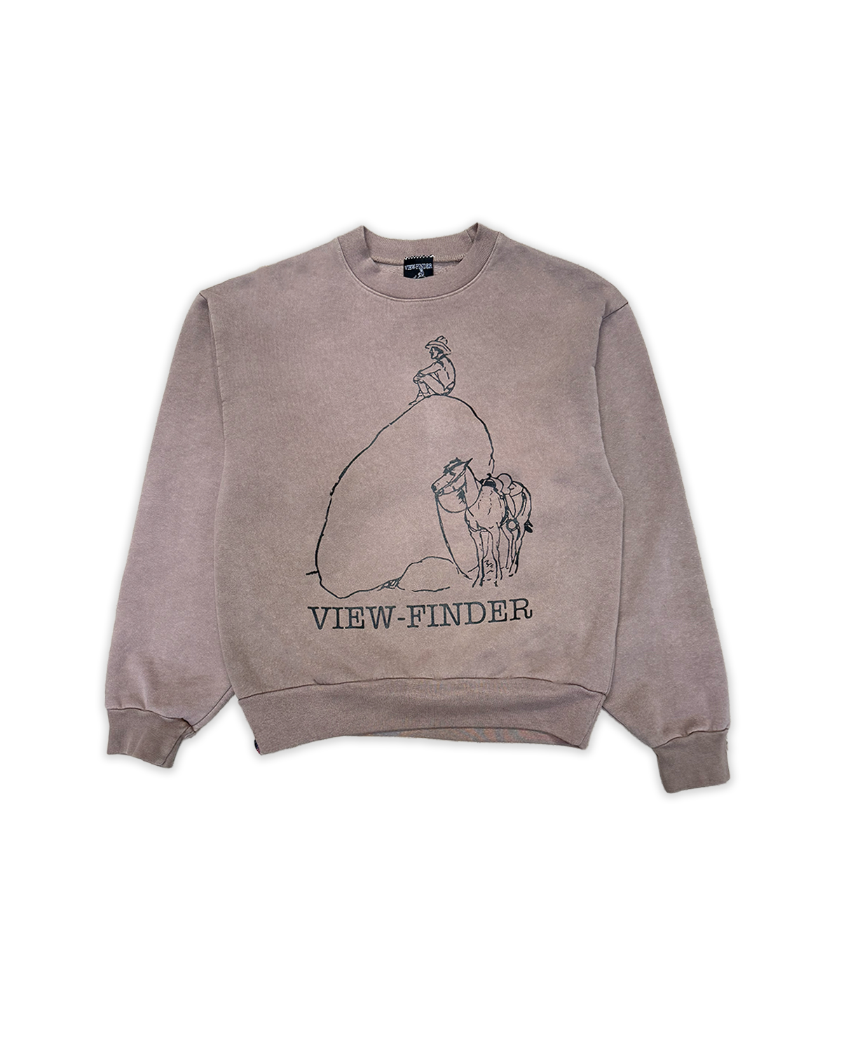 cowboy Made-in-USA crewneck sample