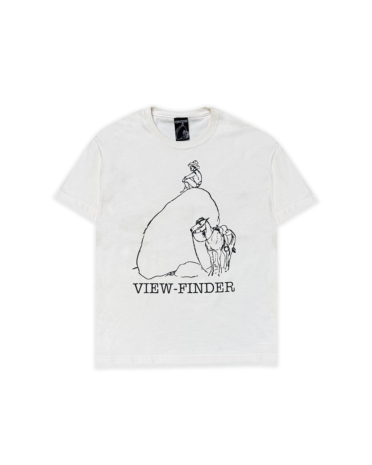 cowboy tee (natural cotton)