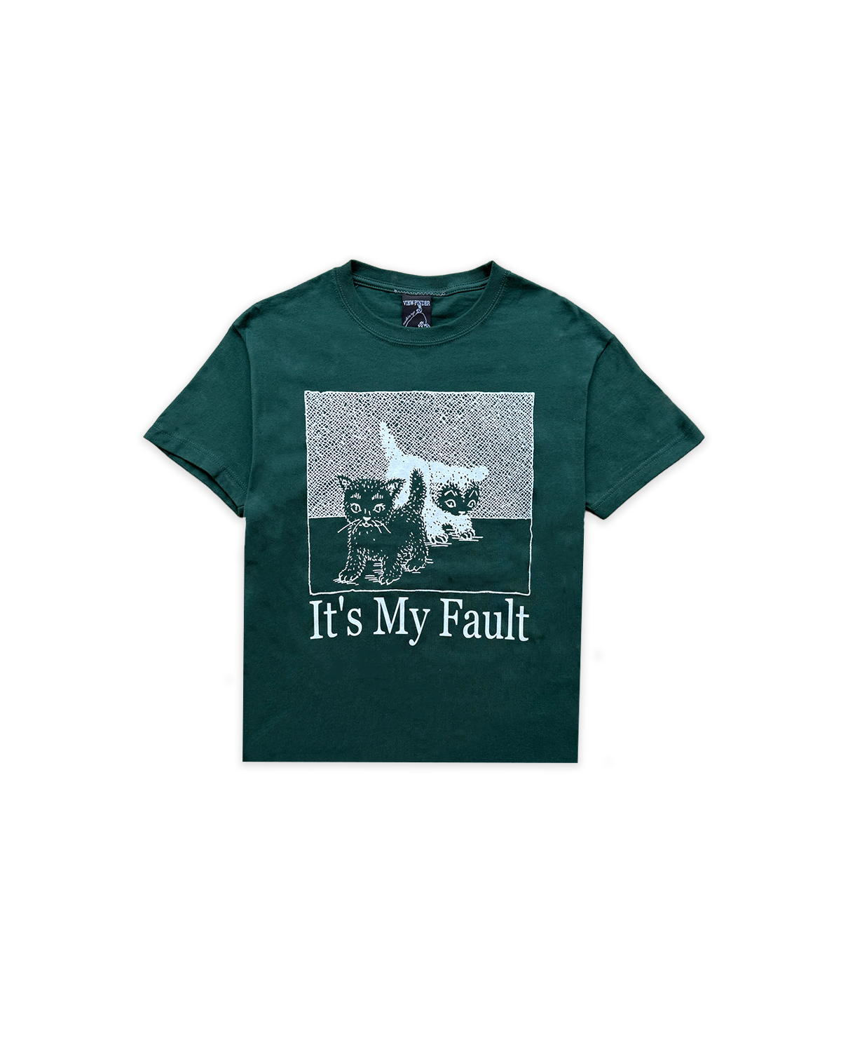 'fault' tee (forest)