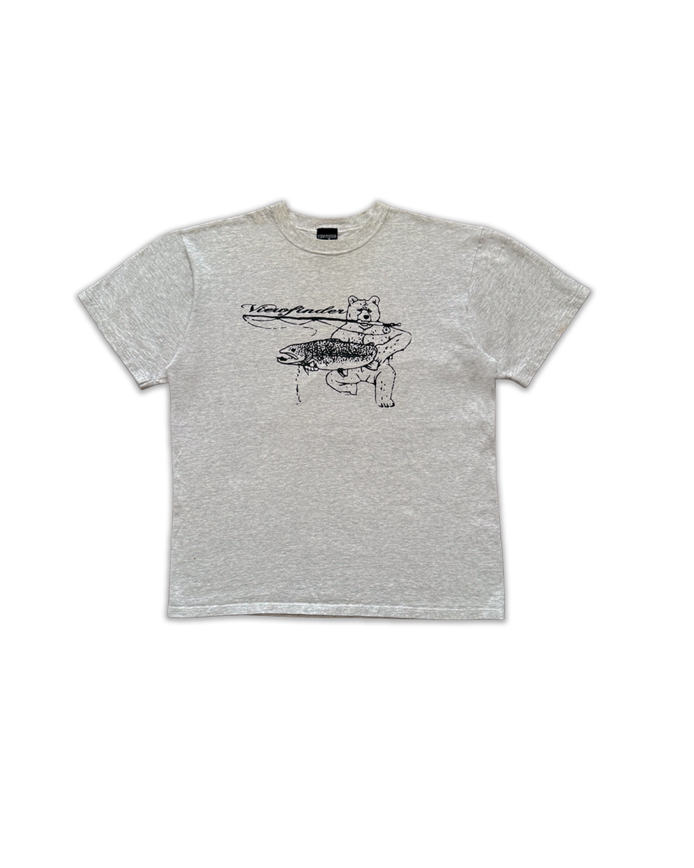'barrel fishing' tee (heather grey)
