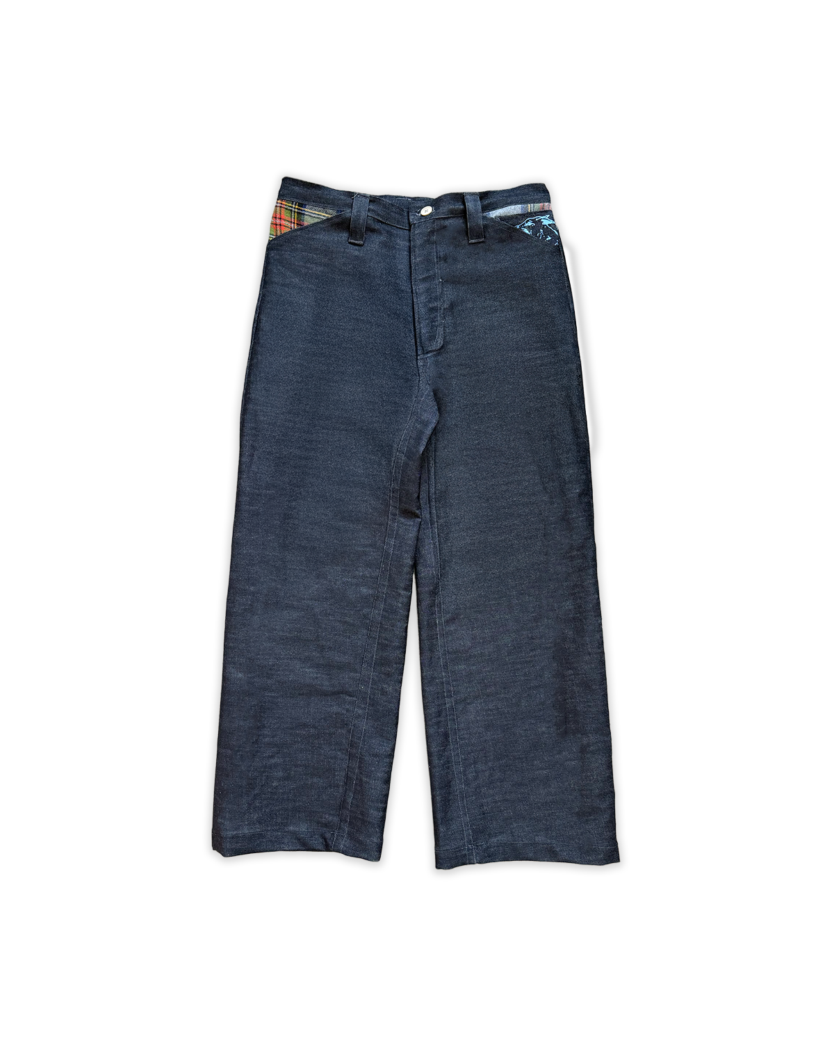 flannel-yoke denim