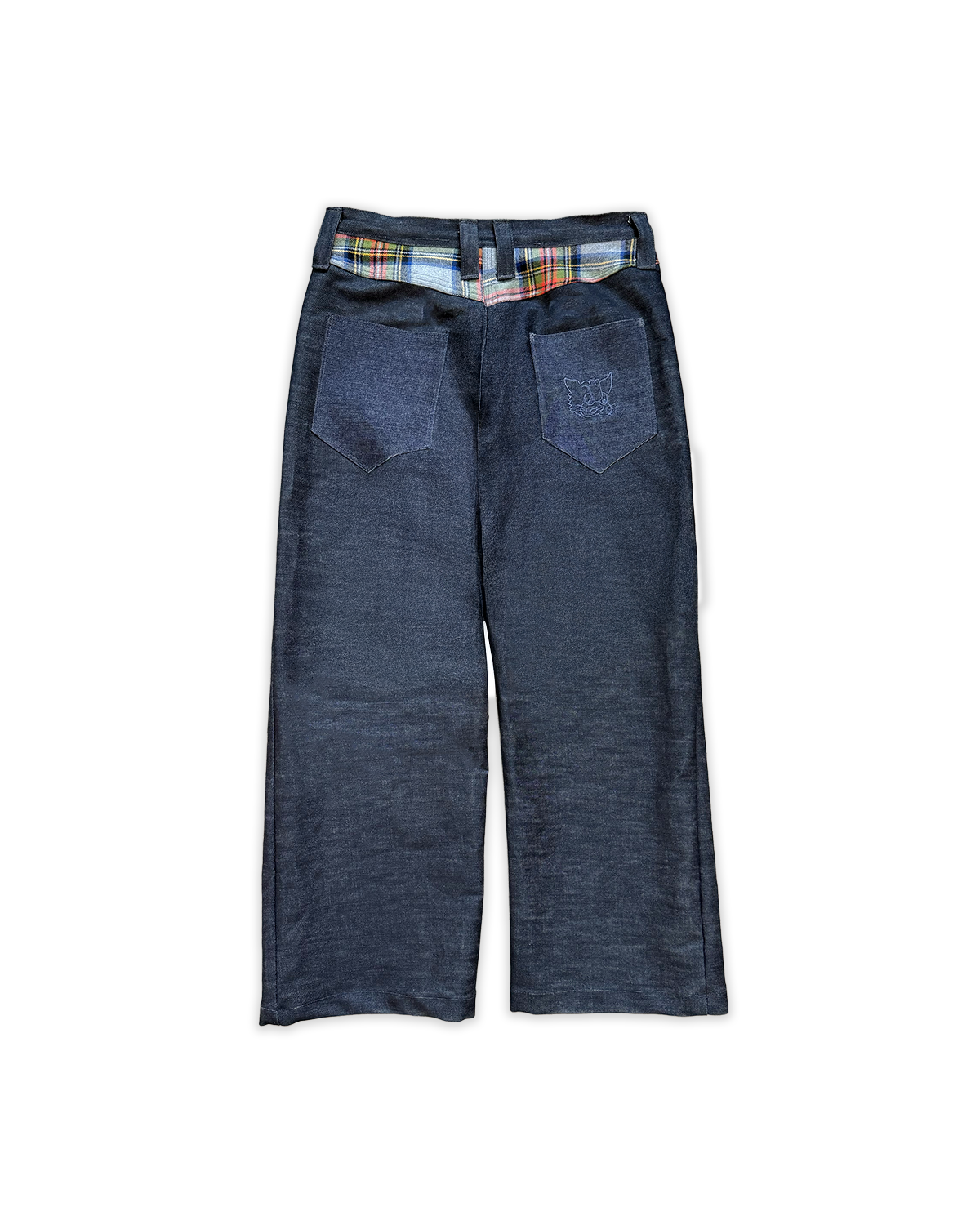 flannel-yoke denim