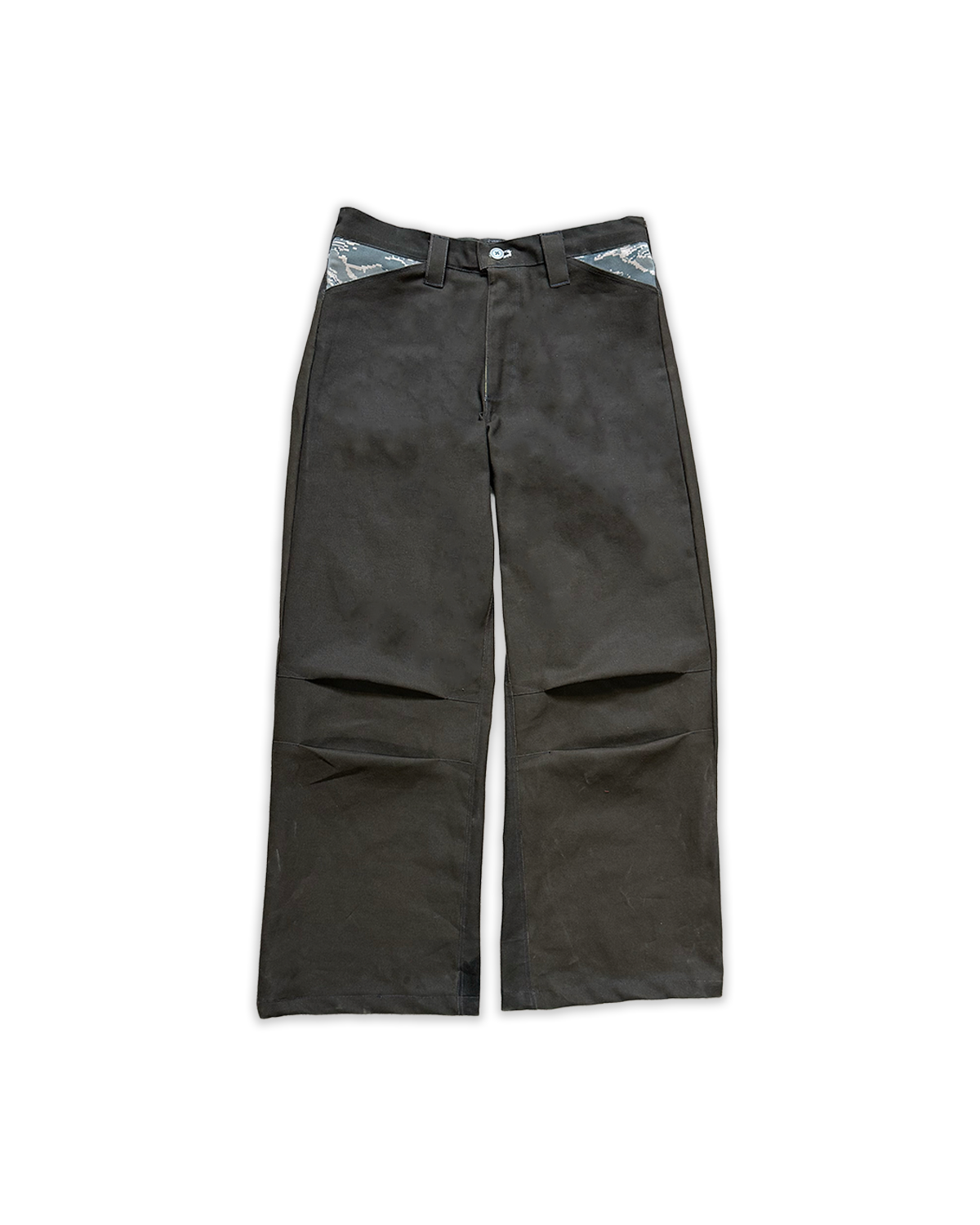 darted mountain trousers