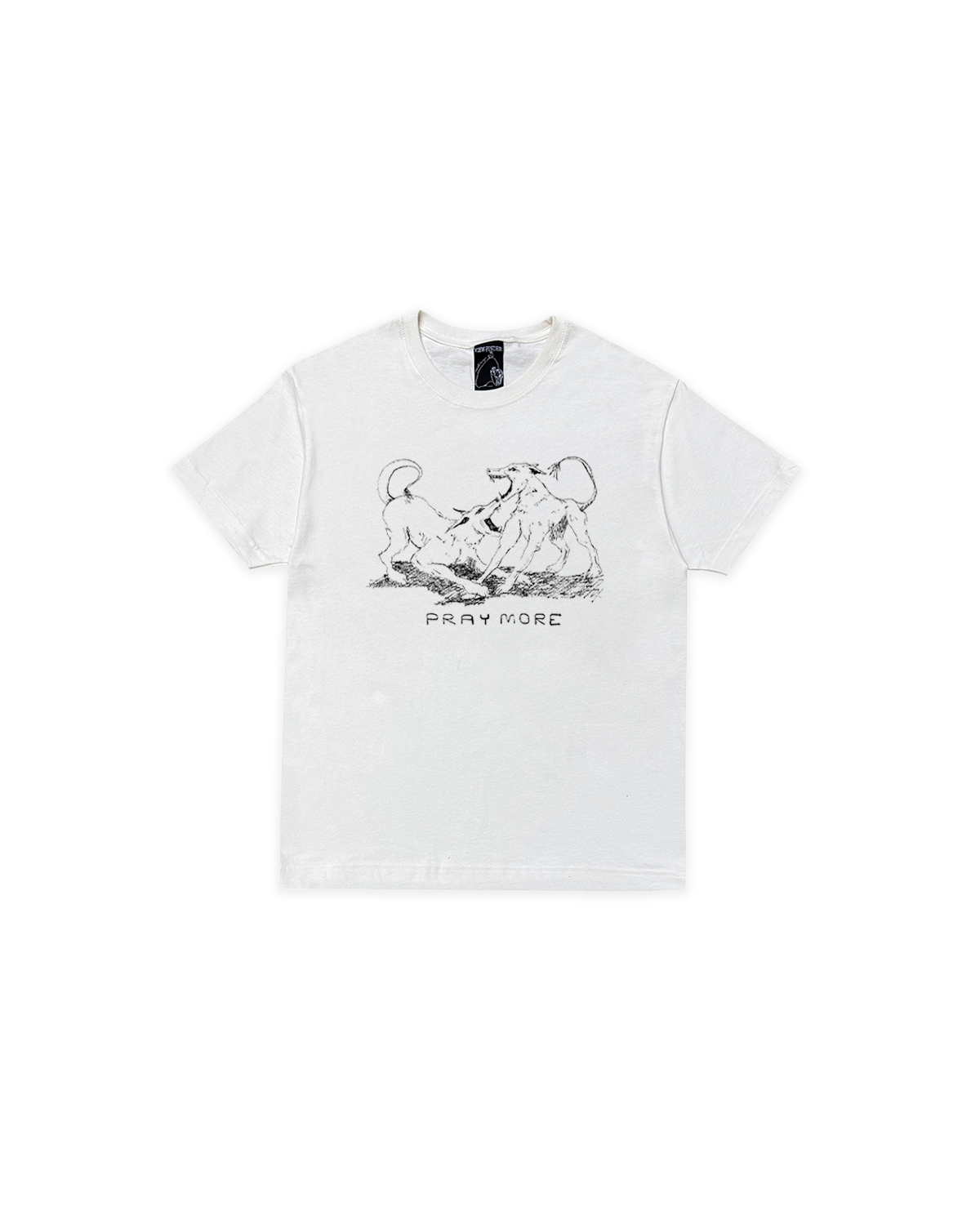 'pray' tee (natural cotton)