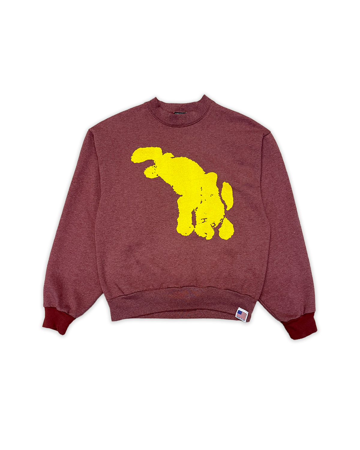 'fallen' made-in-USA crewneck sample