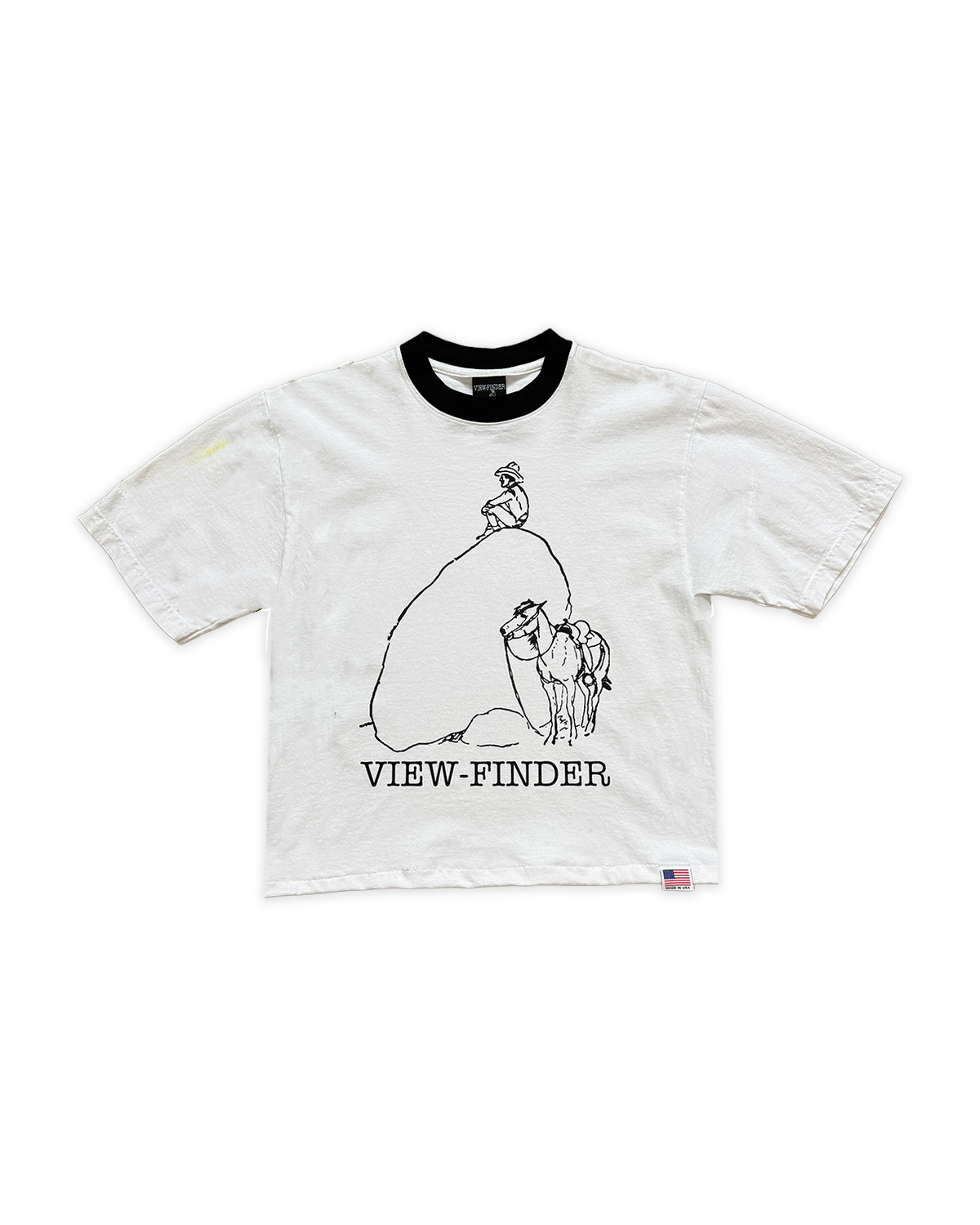 cowboy made-in-USA tee sample